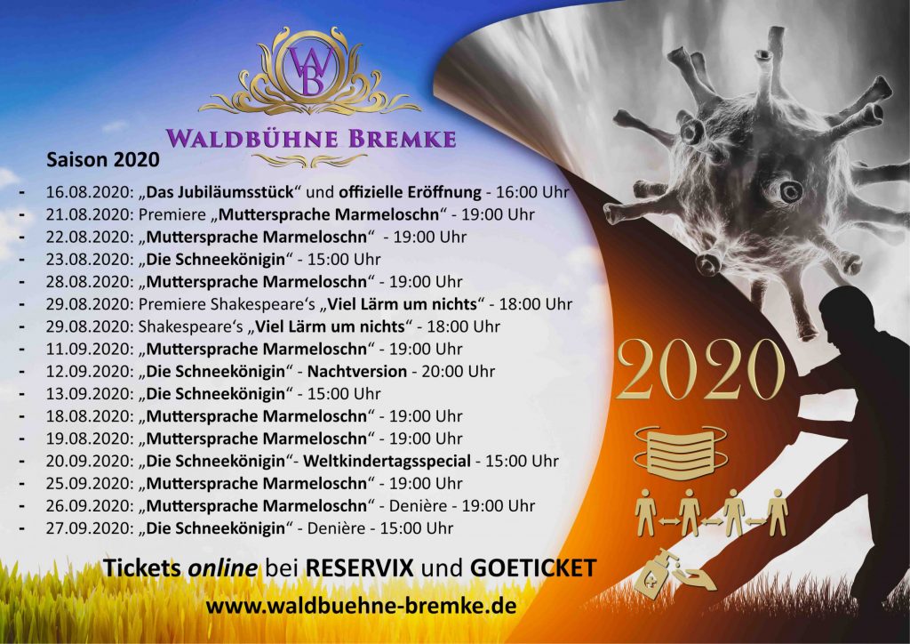Alternativprogramm der Waldbühne Bremke 2020