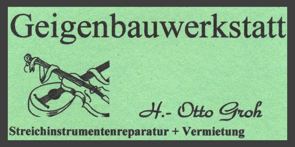 Geigenbauwerkstatt Groh Reinhausen Logo 1