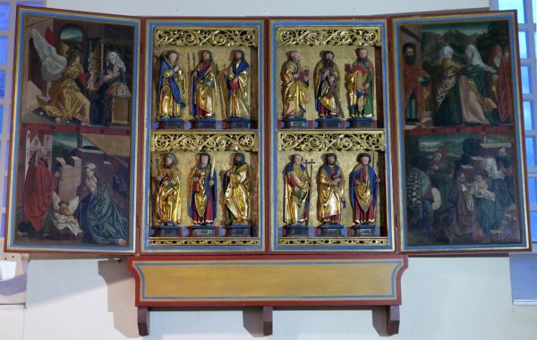 Diemarden Kirche Altarfragment