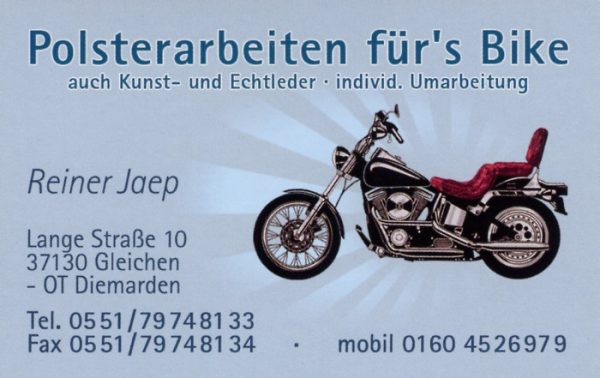 Diemarden Polsterei Jaep: Bikes