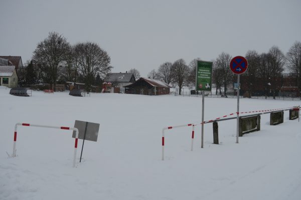 Sportplatz am 07.02.21 © MW