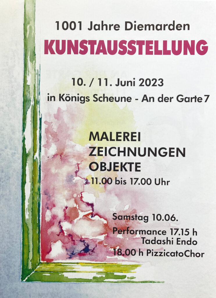 Kunstausstellung Diemarden Juni 2023