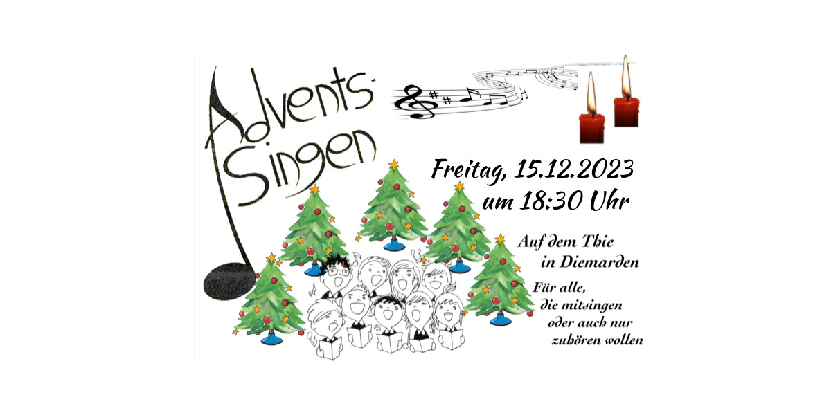 Adventssingen Diemarden 2023
