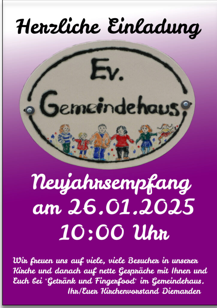 Kirchengemeinde Diemarden Neujahrsempfang 2025