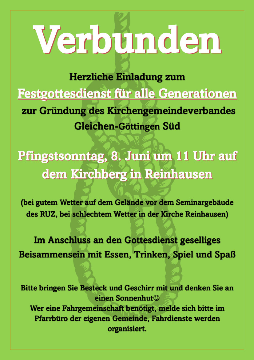 Pfingsten 2025 - Festgottesdienst zum Kirchengemeindeverband