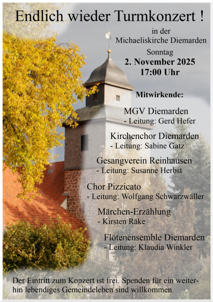 Turmkonzert 2025 Diemarden