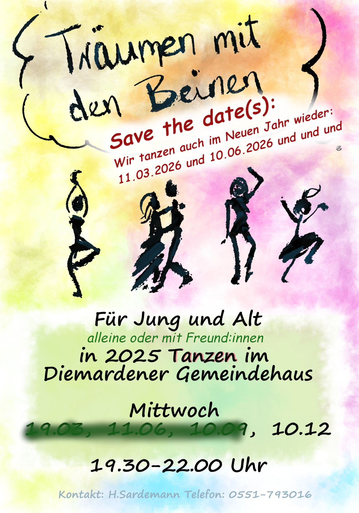 Diemarden - Tanzen im Gemeindehaus 2025-12